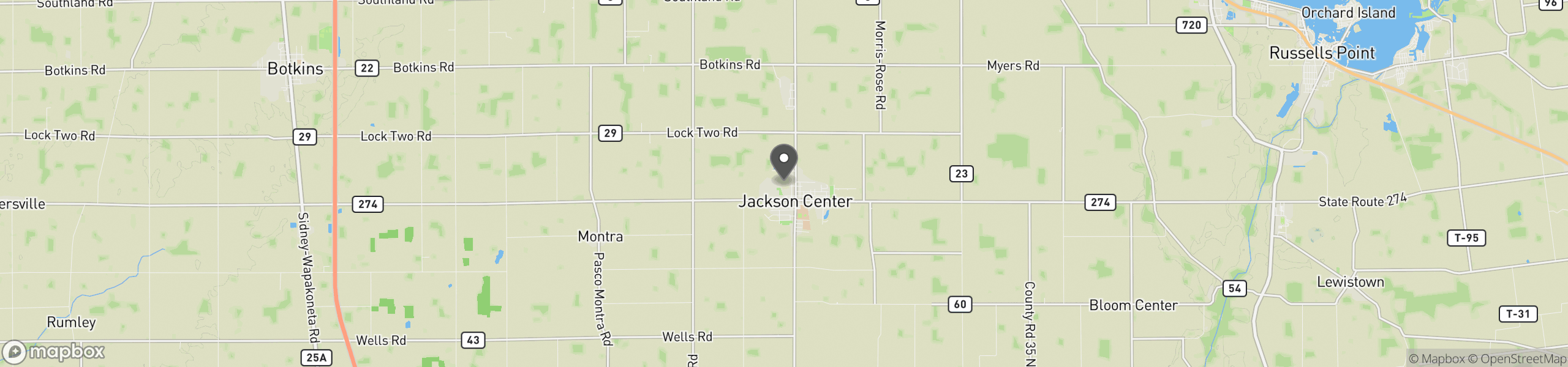 Jackson Center, OH 45334
