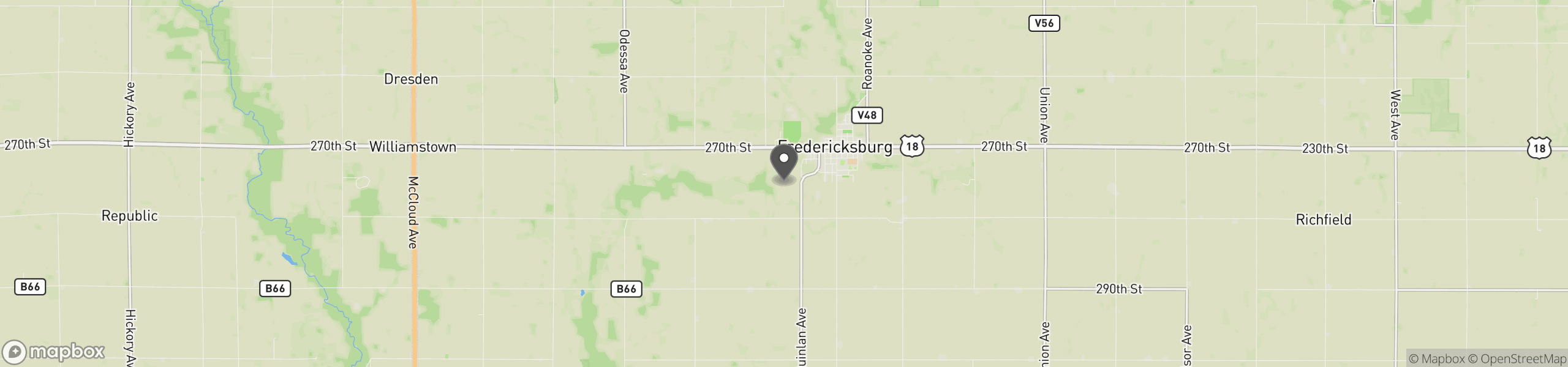 Fredericksburg, IA 50630