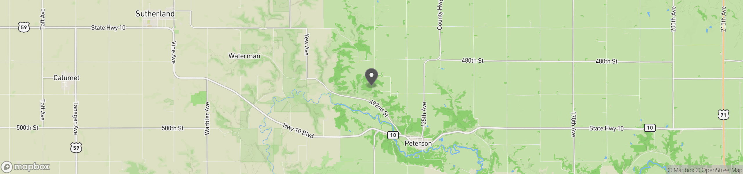 Peterson, IA
