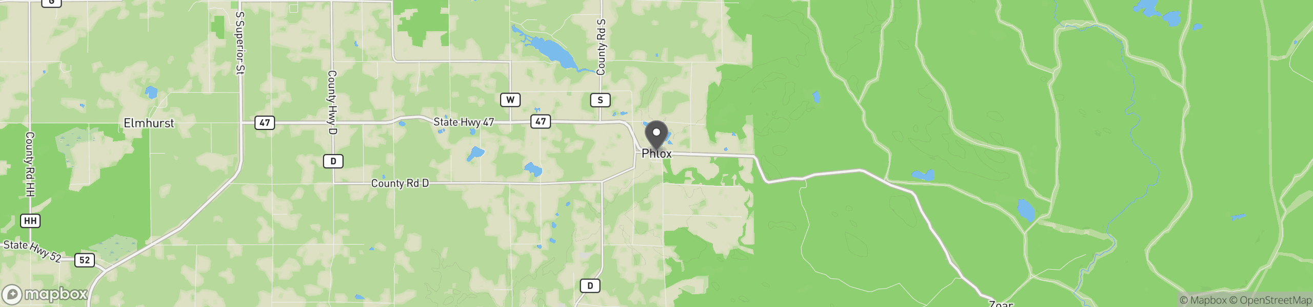 Phlox, WI 54464