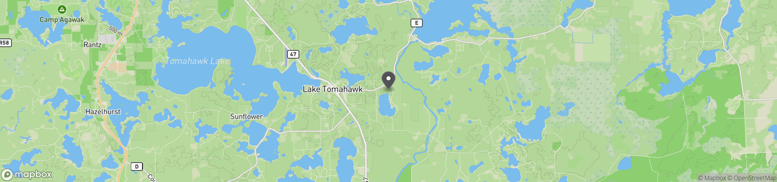 Lake Tomahawk, WI 54539