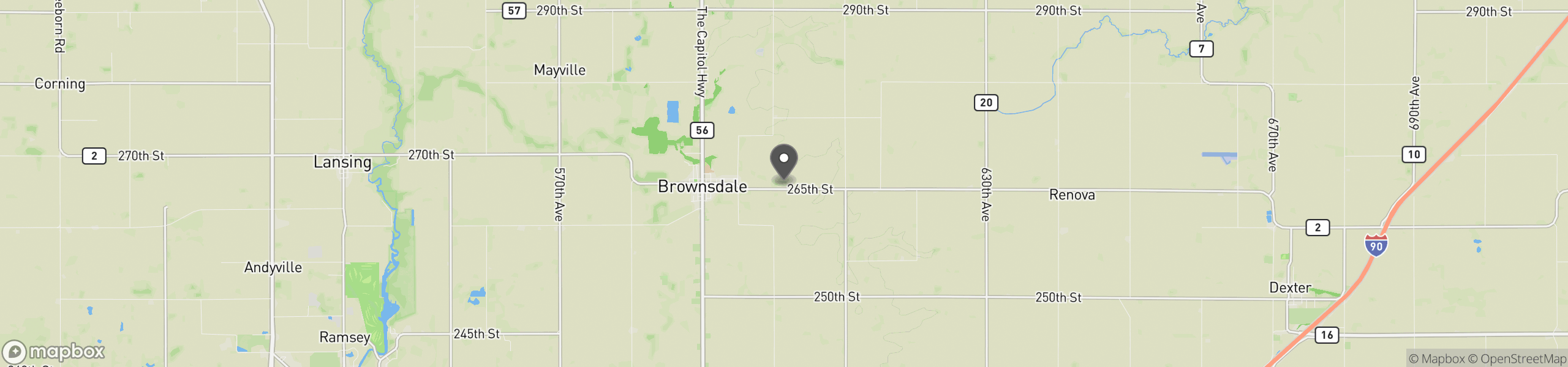 Brownsdale, MN 55918