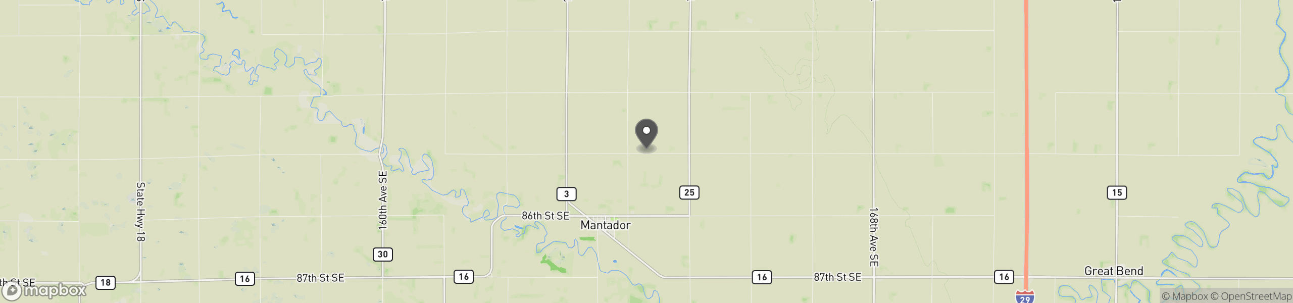 Mantador, ND 58058