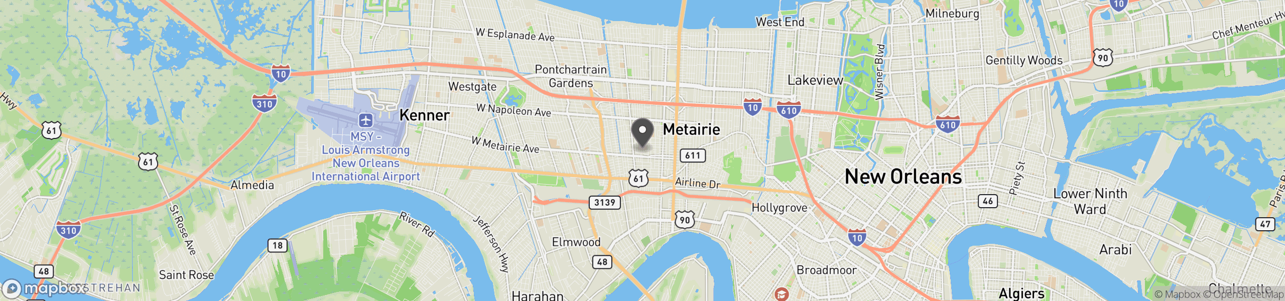 Metairie, LA 70001