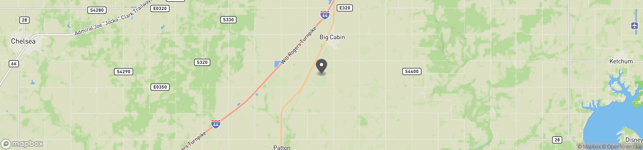 Big Cabin, OK 74332